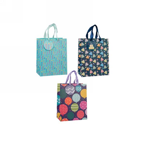 Geometric Gift Bag-Assorted