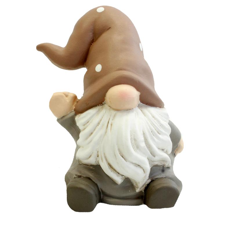 Ceramic Waving Gnome