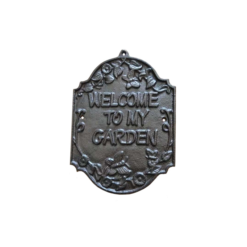 Garden Welcome Sign