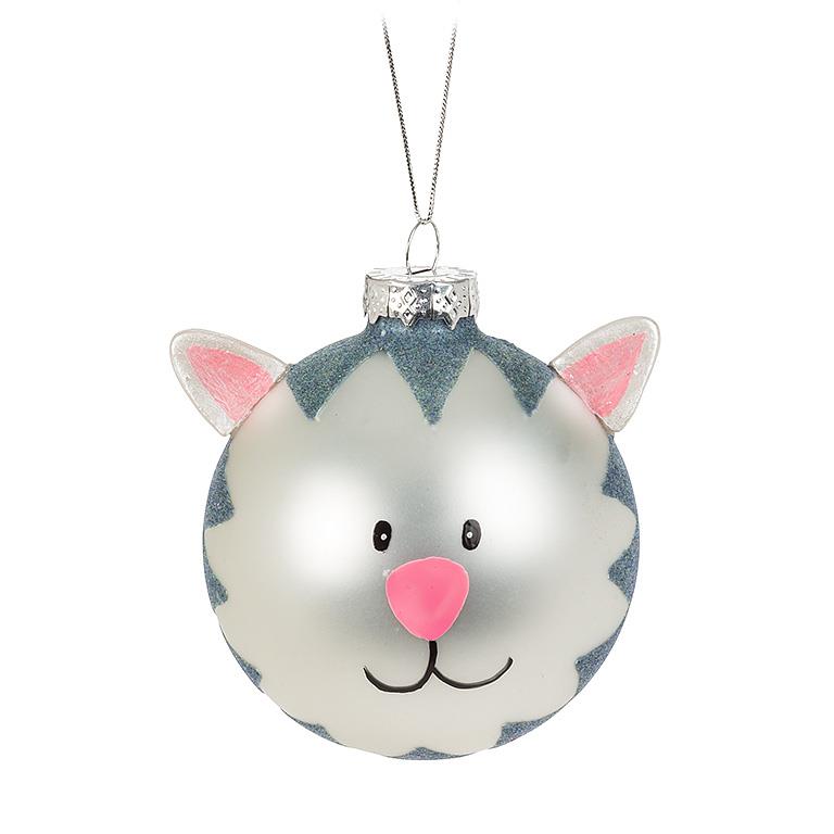 Kitty Christmas Ornament