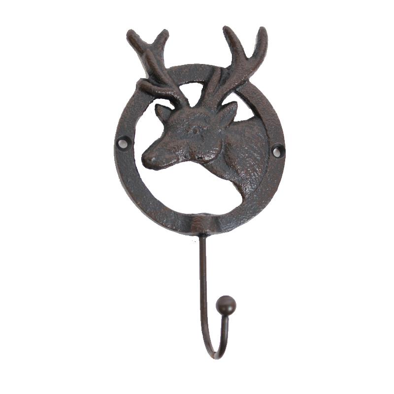 Cast Iron Deer Hook