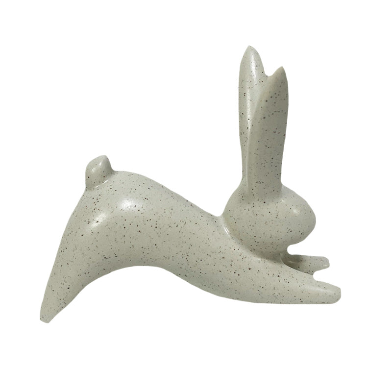 Crouching Bunny Figurines