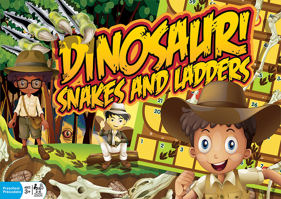 Dinosaur Snakes and Ladders