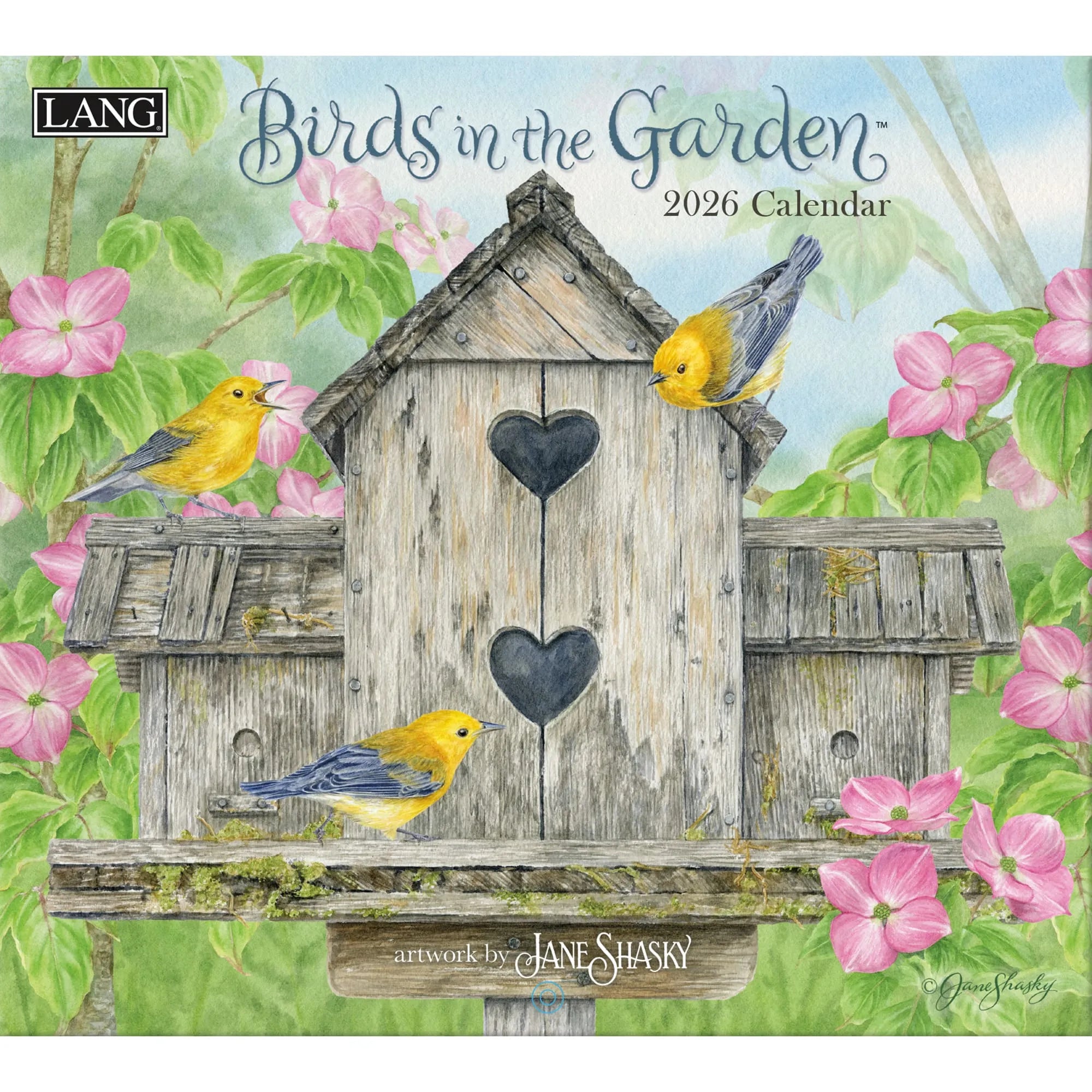 Lang Calendar: Birds in the Garden 2026