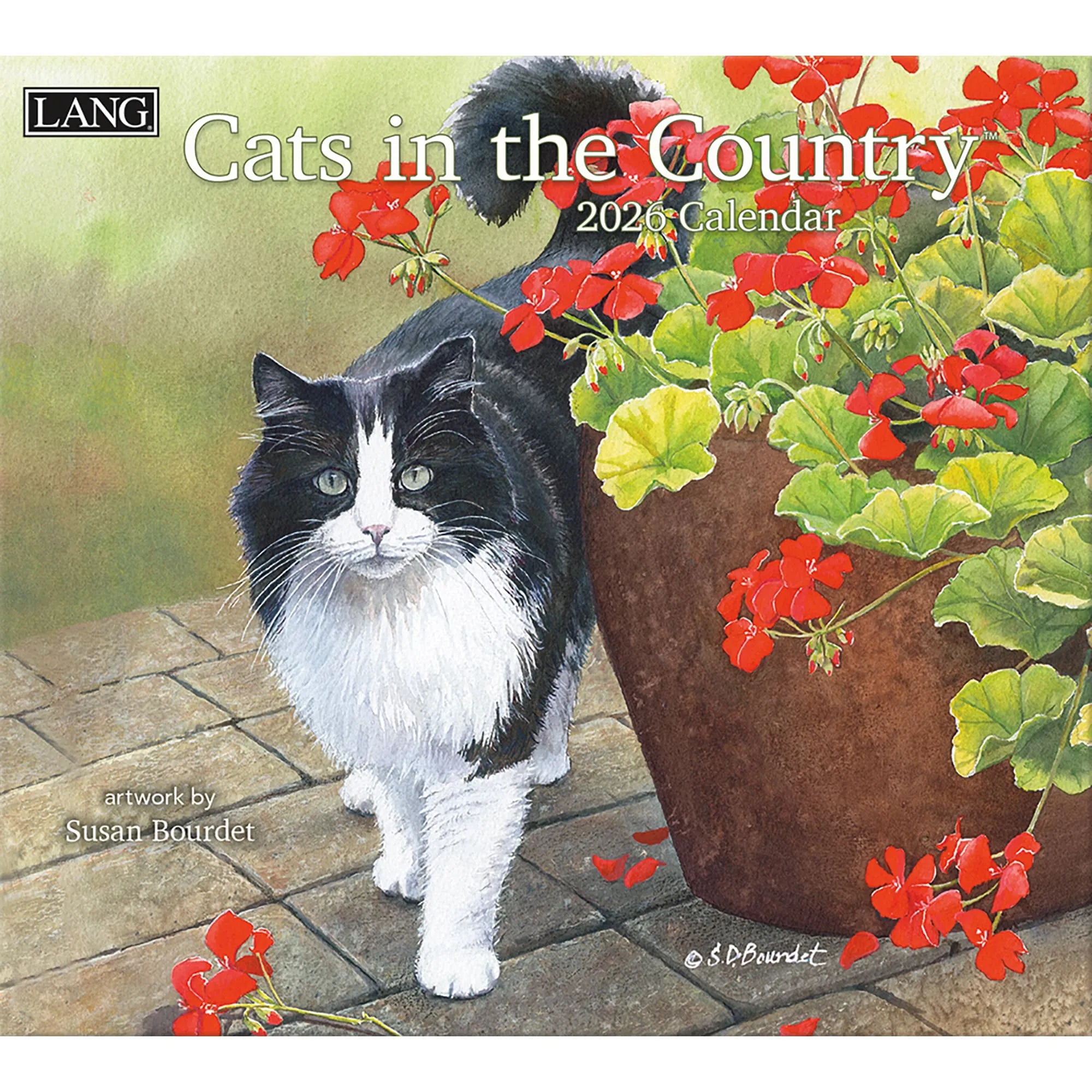 Lang Calendar: Cats in the Country 2026
