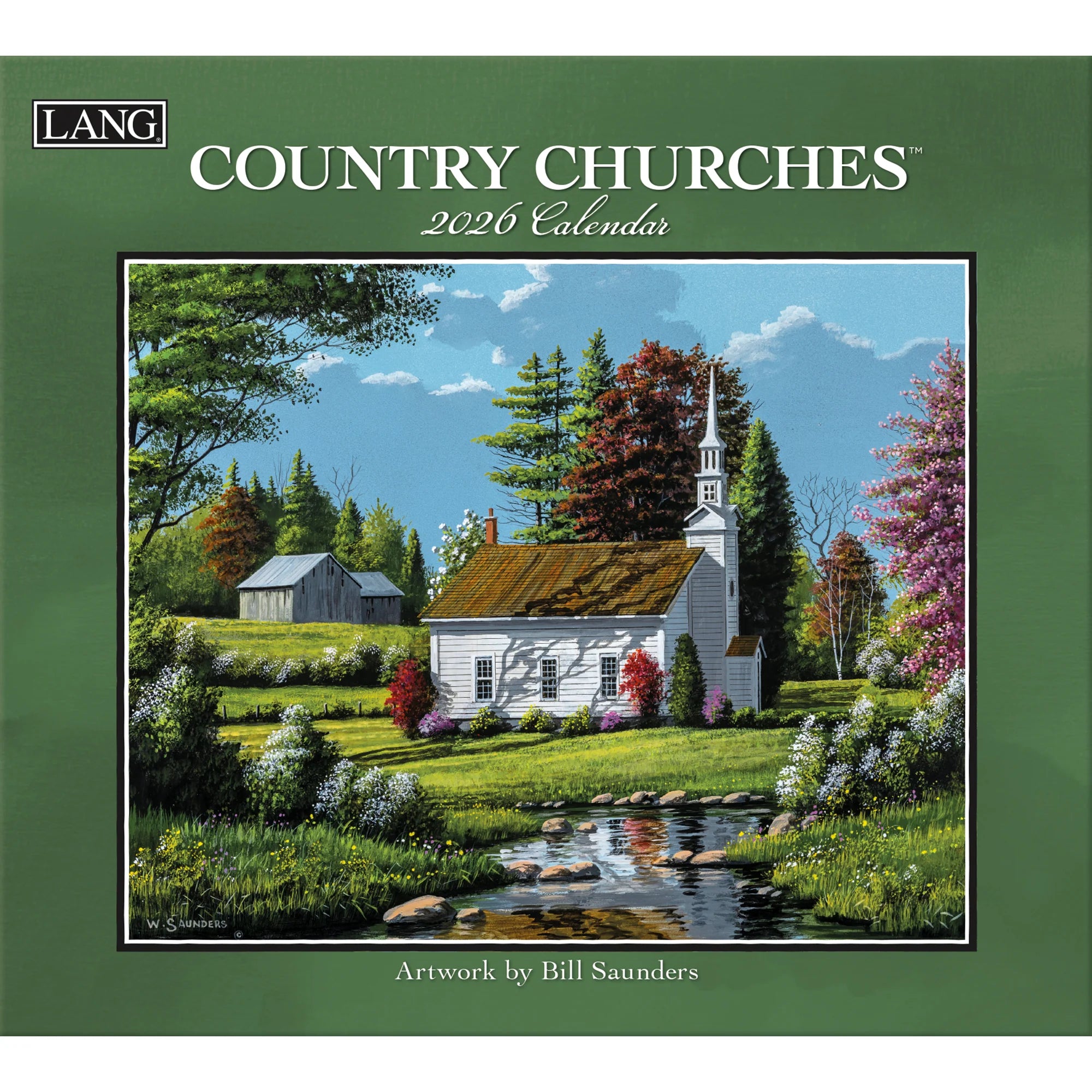 Lang Calendar: Country Churches 2026