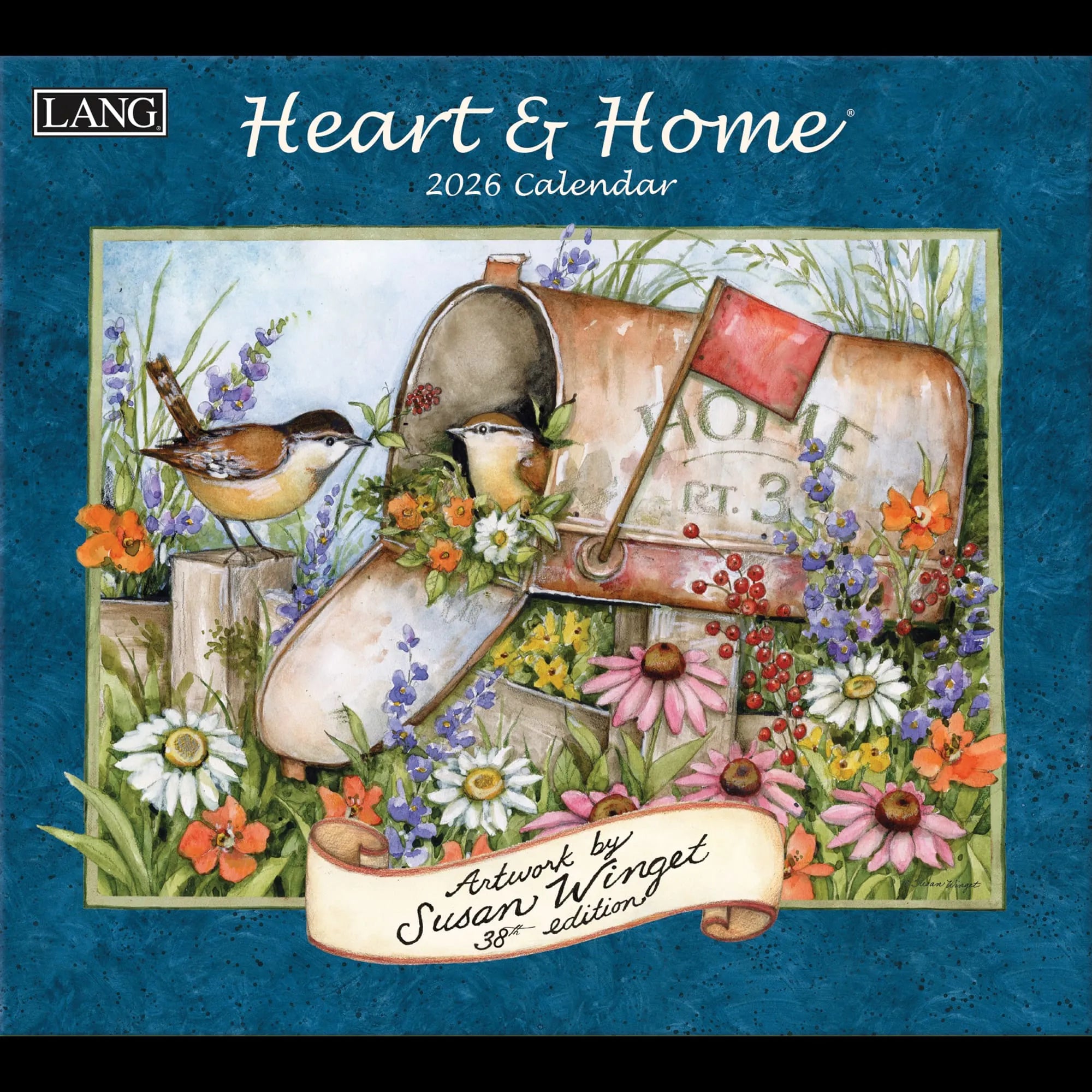 Lang Calendar: Heart & Home 2026