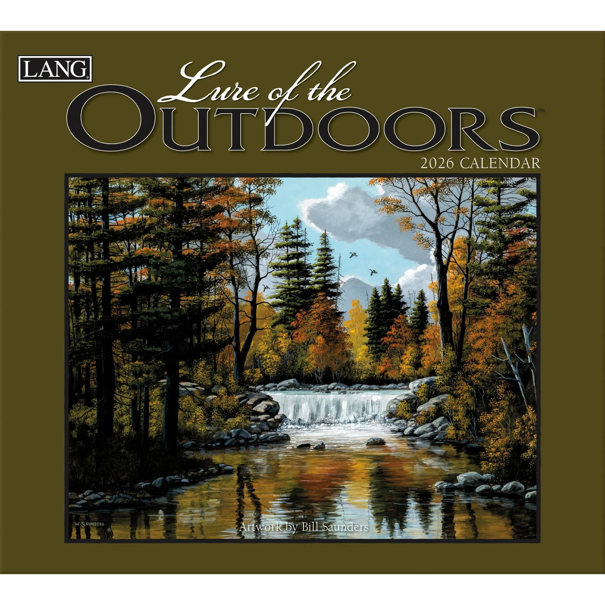 Lang Calendar: Lure of the Outdoors 2026