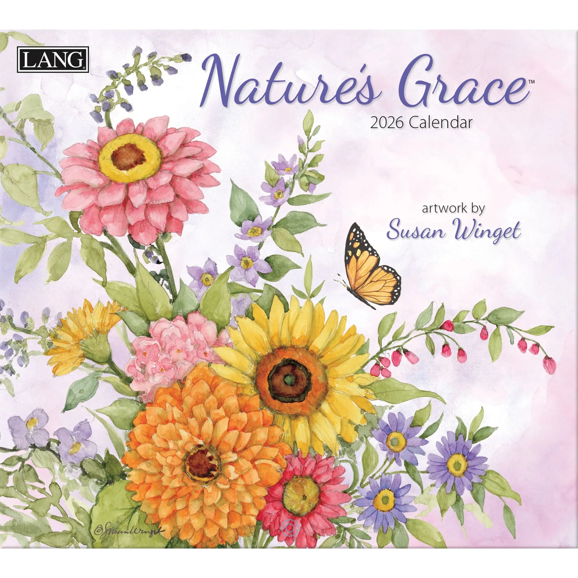 Lang Calendar: Nature's Grace 2026