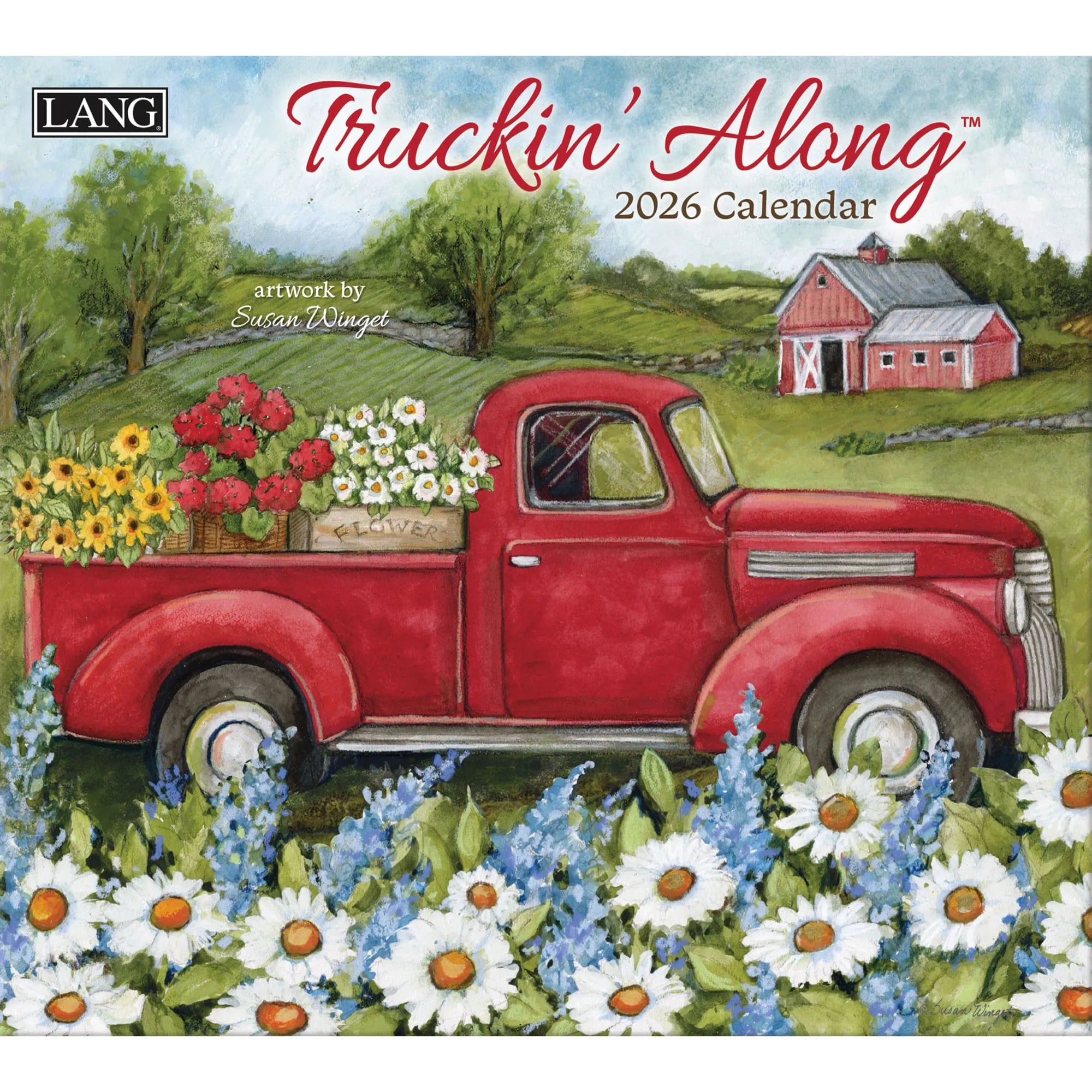 Lang Calendar: Truckin' Along 2026