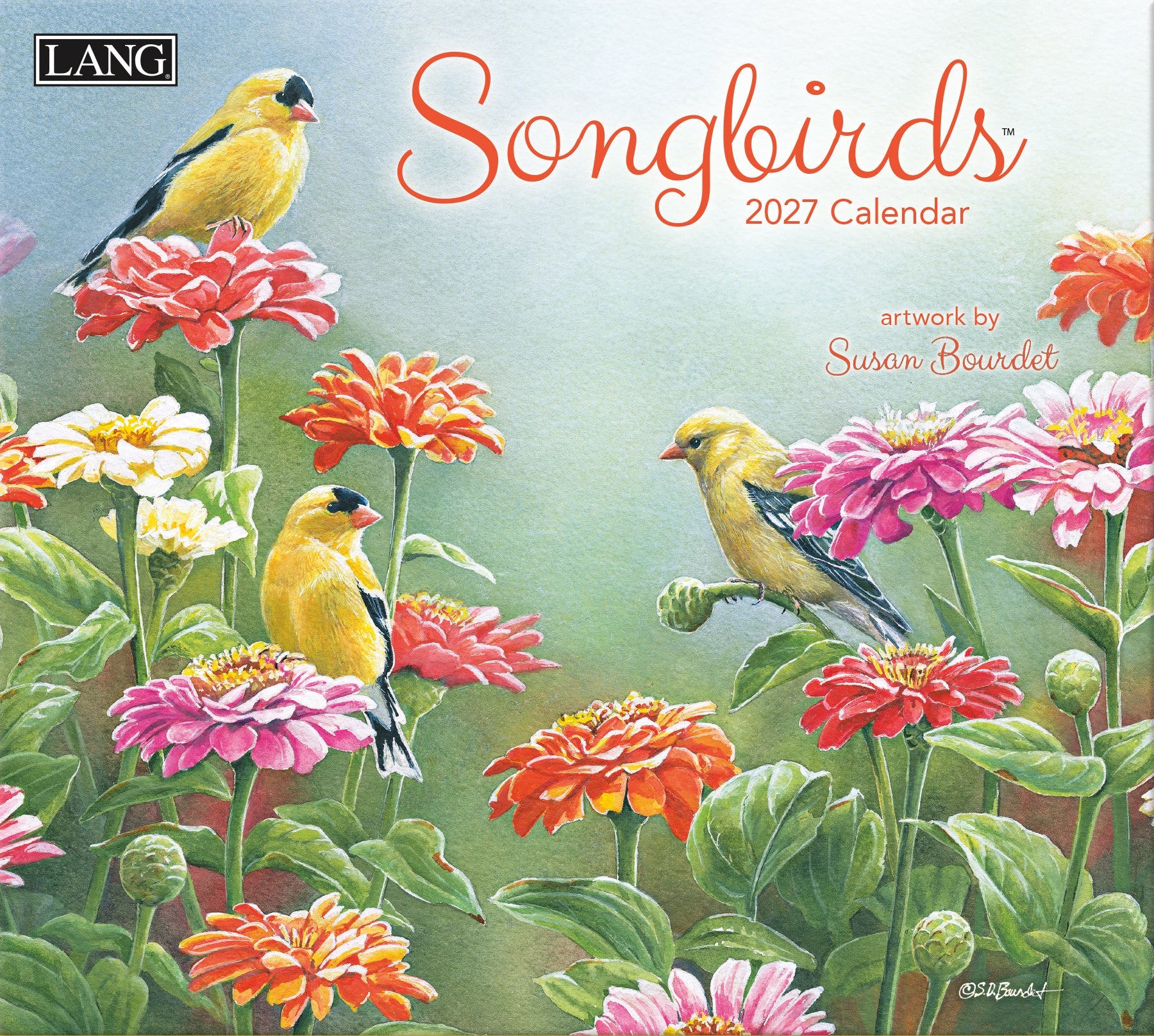 2027 Lang Calendar: Songbirds