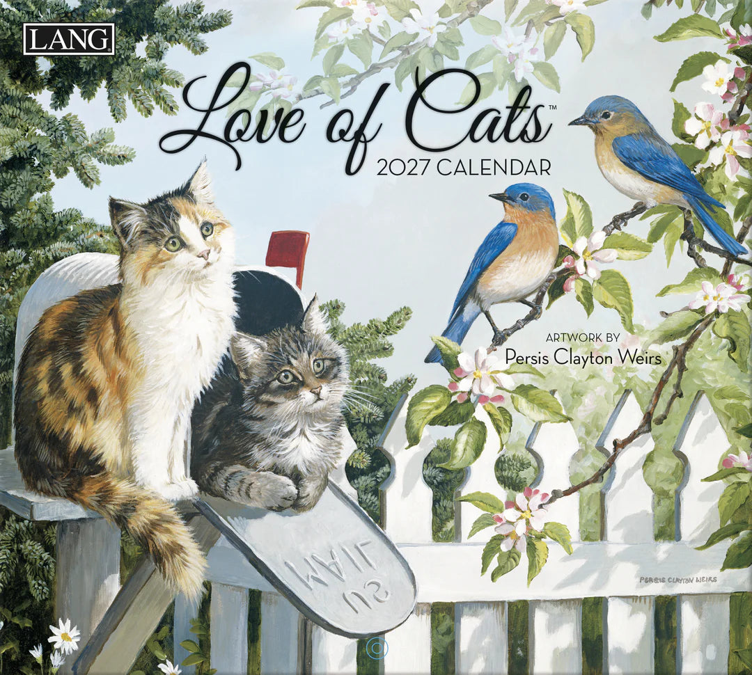 2027 Lang Calendar: Love of Cats