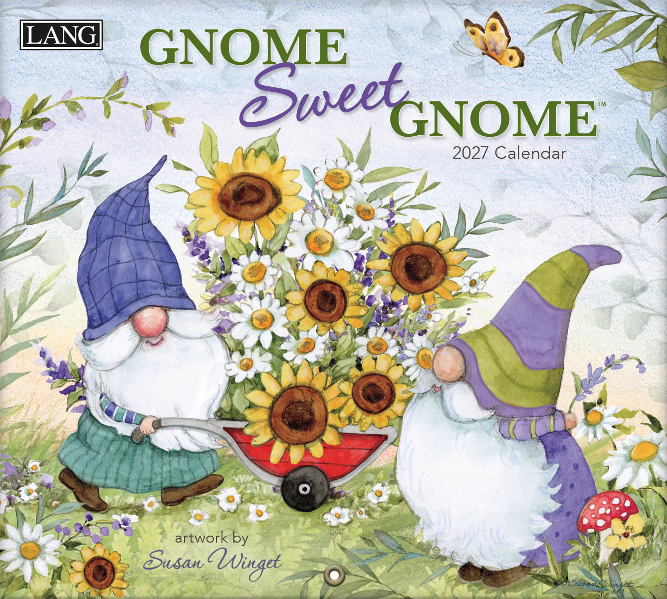 2027 Lang Calendar: Gnome Sweet Gnome