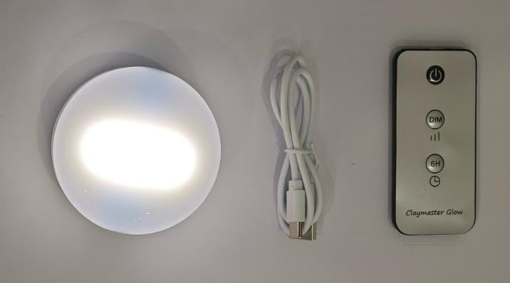 Claymaster LED Ambient Rechargeable Light