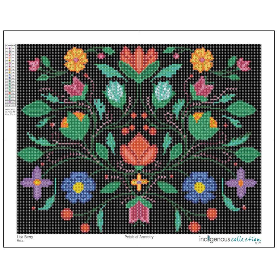 Indigenous Collection Diamond Art: Petals of Ancestry