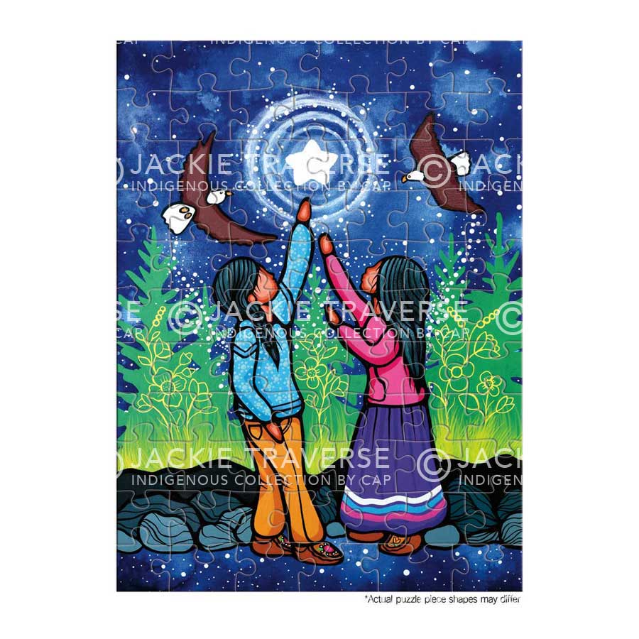 Indigenous Art Puzzle On The Go