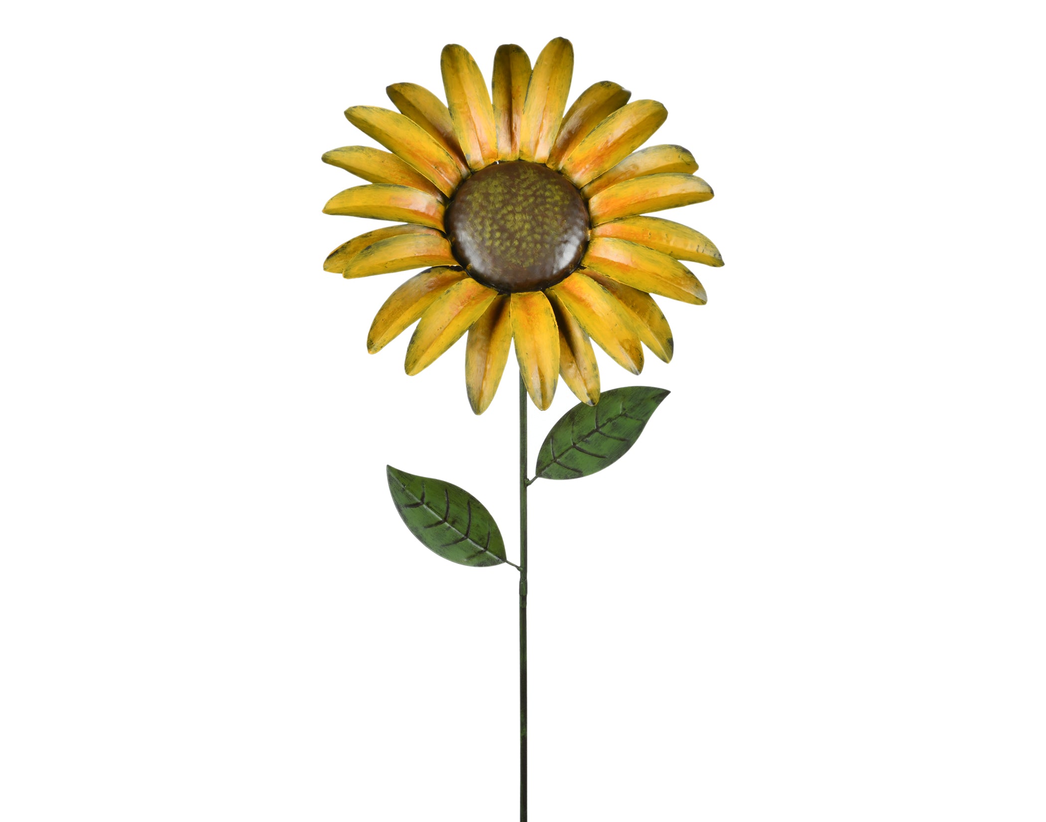 Yellow Sunflower Garden Stake