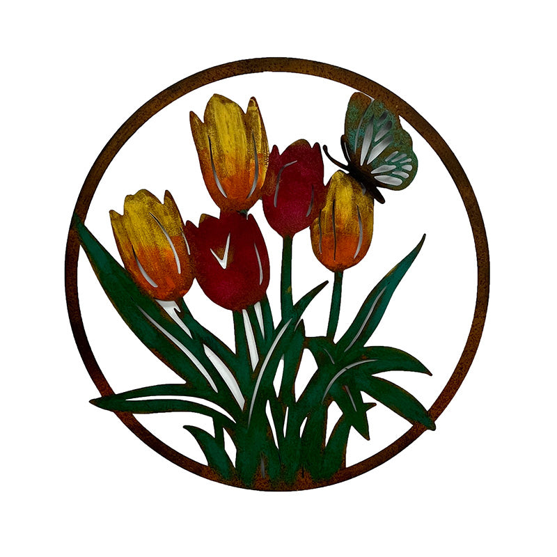Tulip Circle Wall Hanging