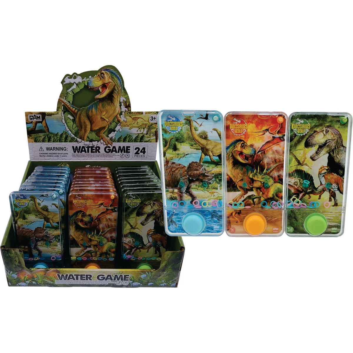 Dinosaur World Water Game