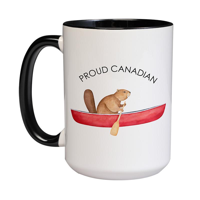 Proud Canadian Beaver Mug