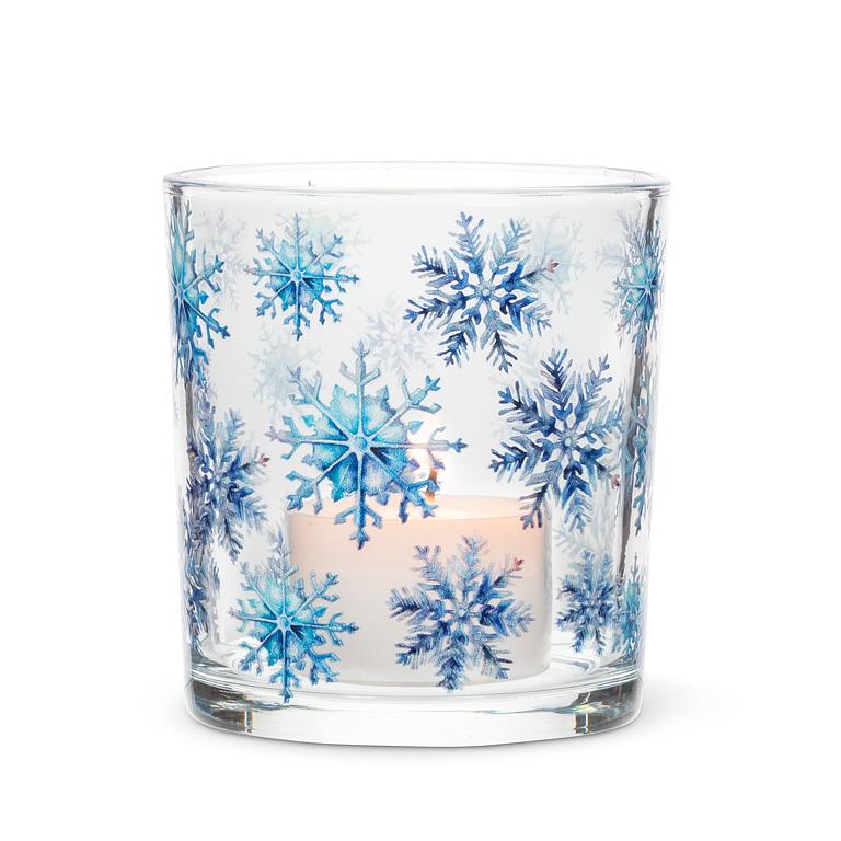 Snowflakes Votive