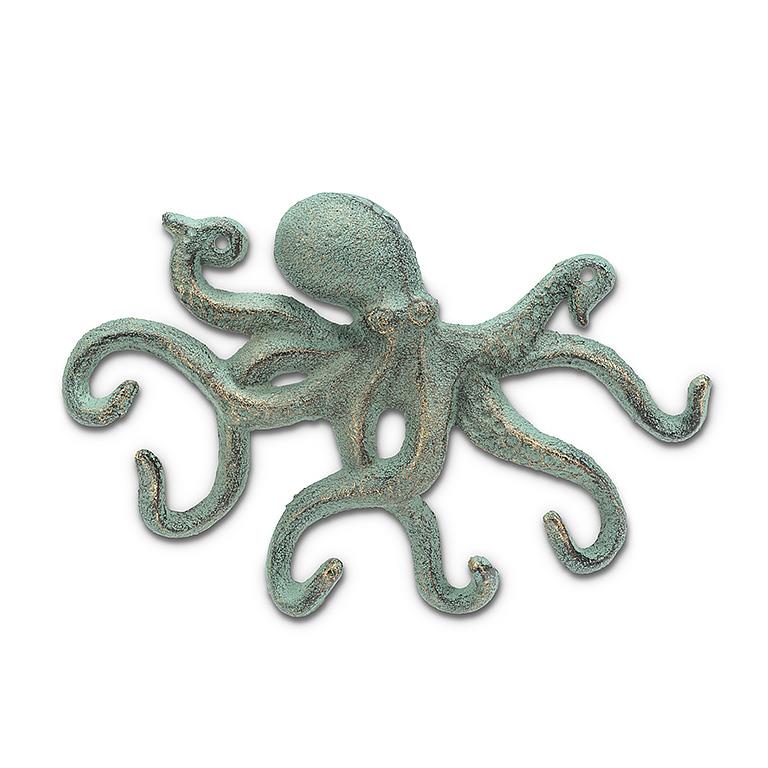 Octopus Hook Verdigris