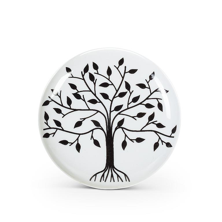 Tree of Life Ceramic Knob