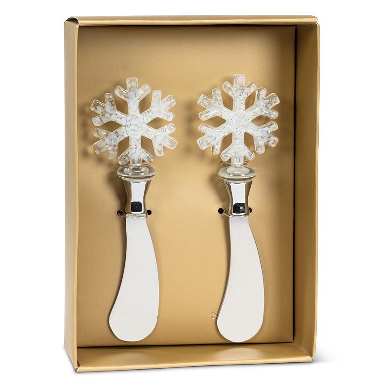 Snowflake Topped Spreaders