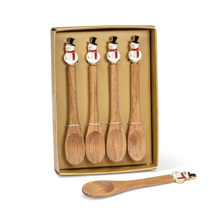 Snowman Small Spoons (Set of 4)