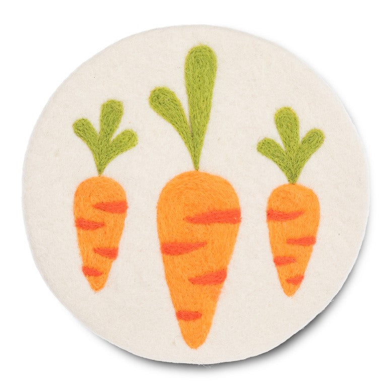 Carrot Trivet-Felt
