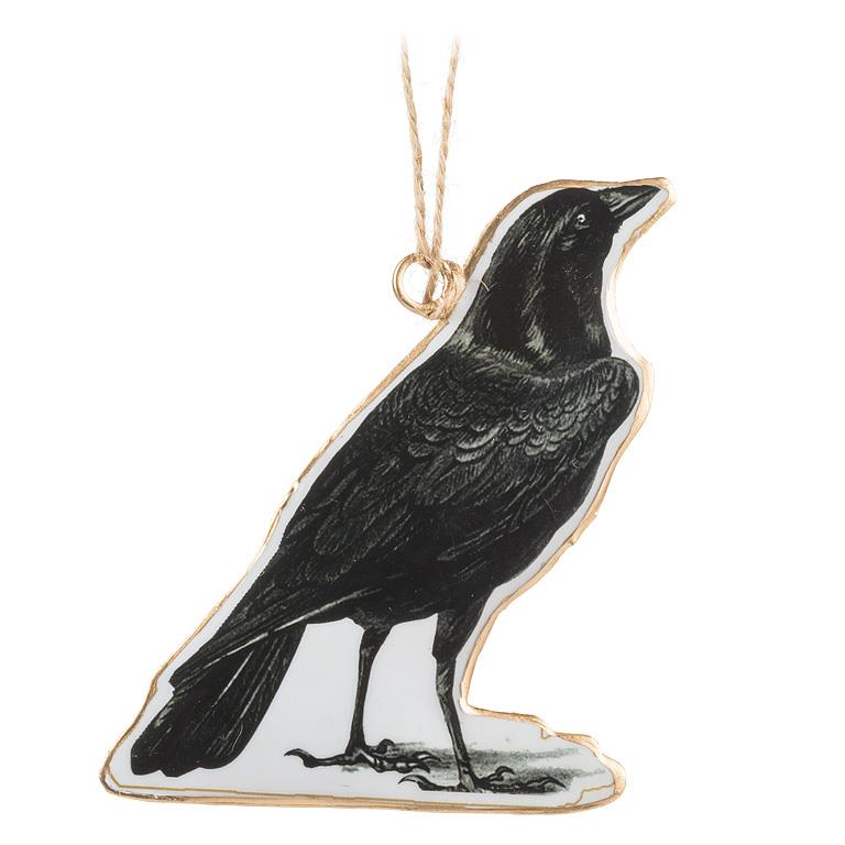 Standing Crow Ornament