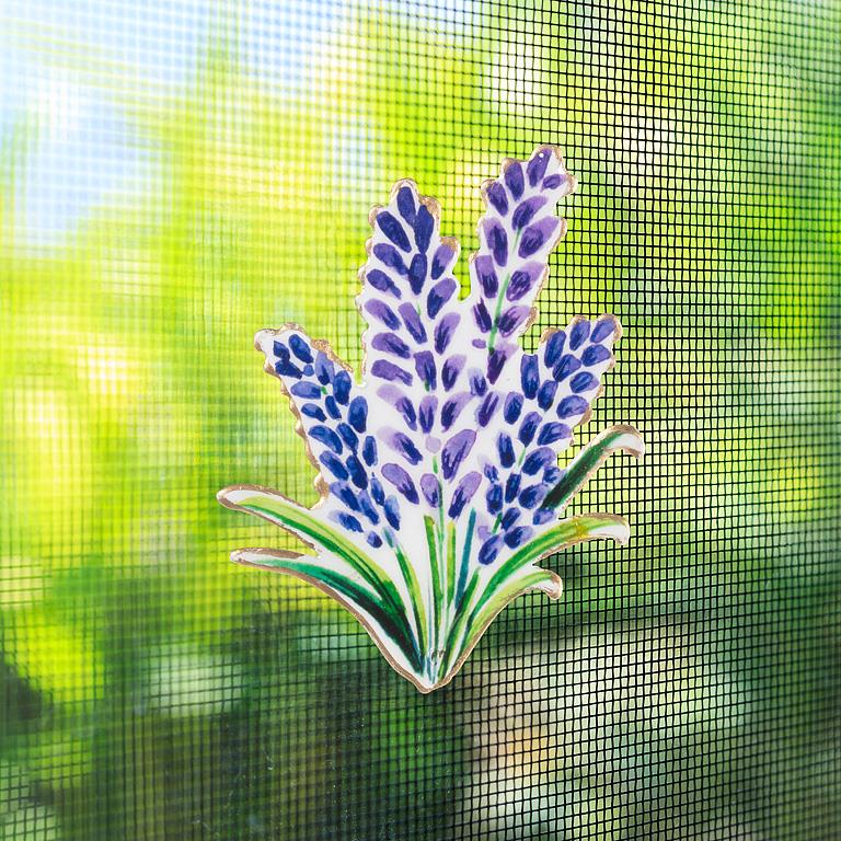 Magnetic Screen Door Saver-Lavender