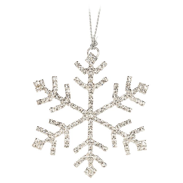 Jewelled Snowflake Ornament