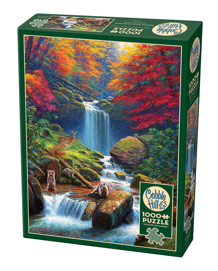 Cobble Hill Puzzle: Mystic Falls in Autumn
