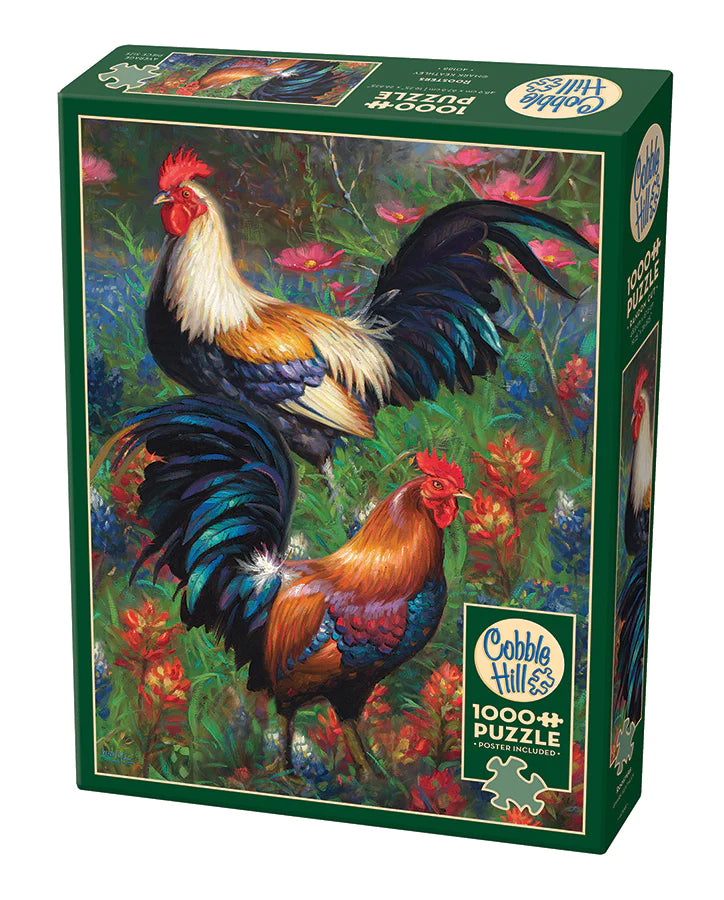 Cobble Hill Puzzle: Roosters