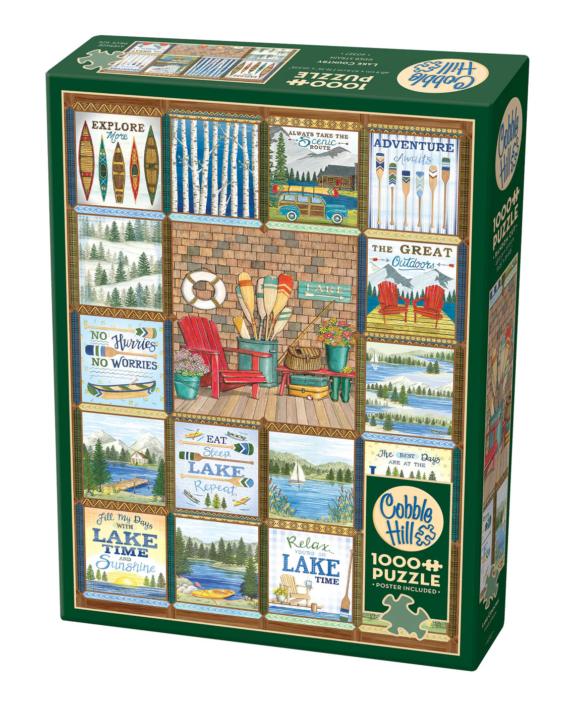 Cobble Hill Puzzle: Lake Country 1000 Pieces