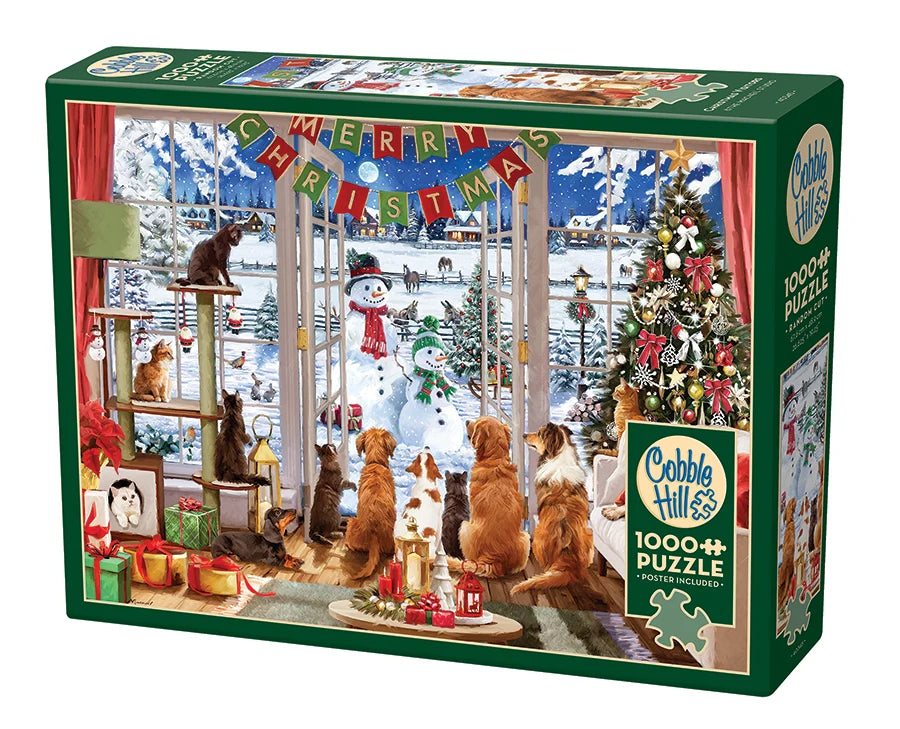 Cobble Hill Puzzle: Christmas Visitors