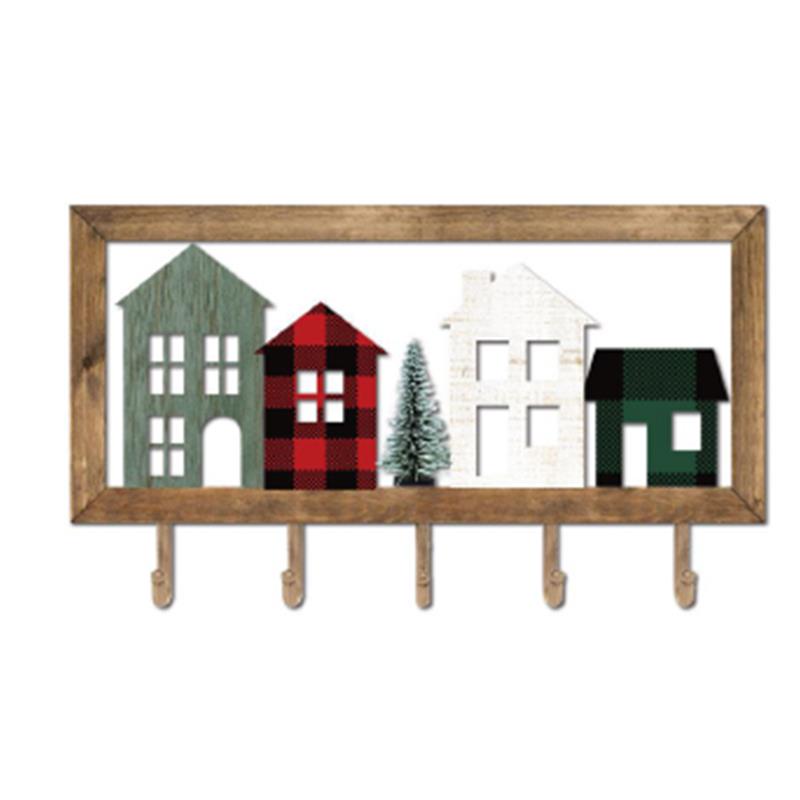 Christmas Village Stocking Holder