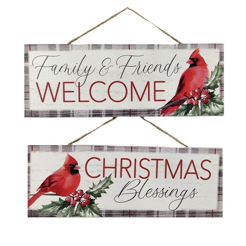 Cardinal Welcome Sign