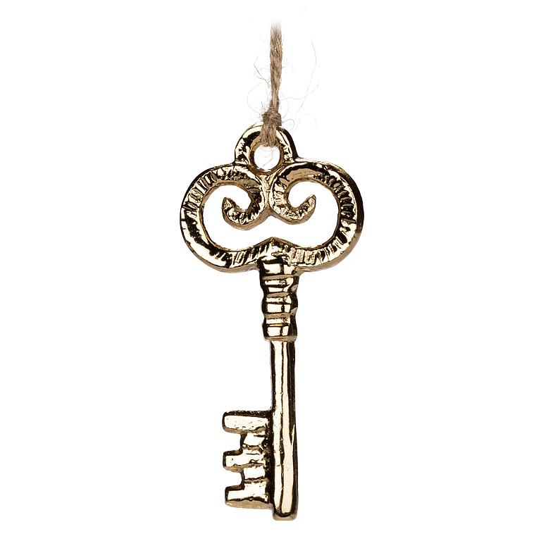 Simple Flat Key Ornament