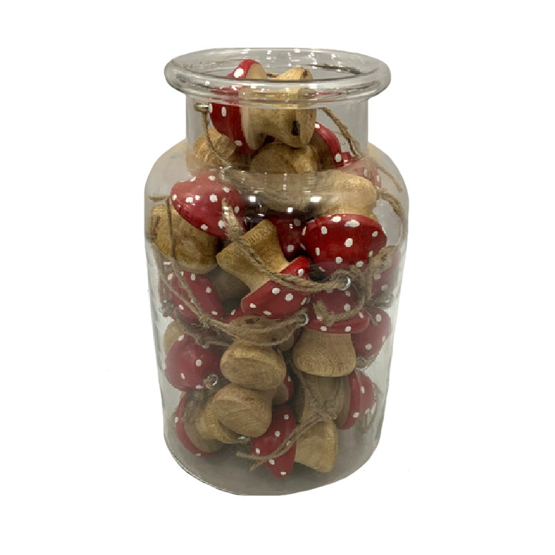 Red Mushroom Ornaments