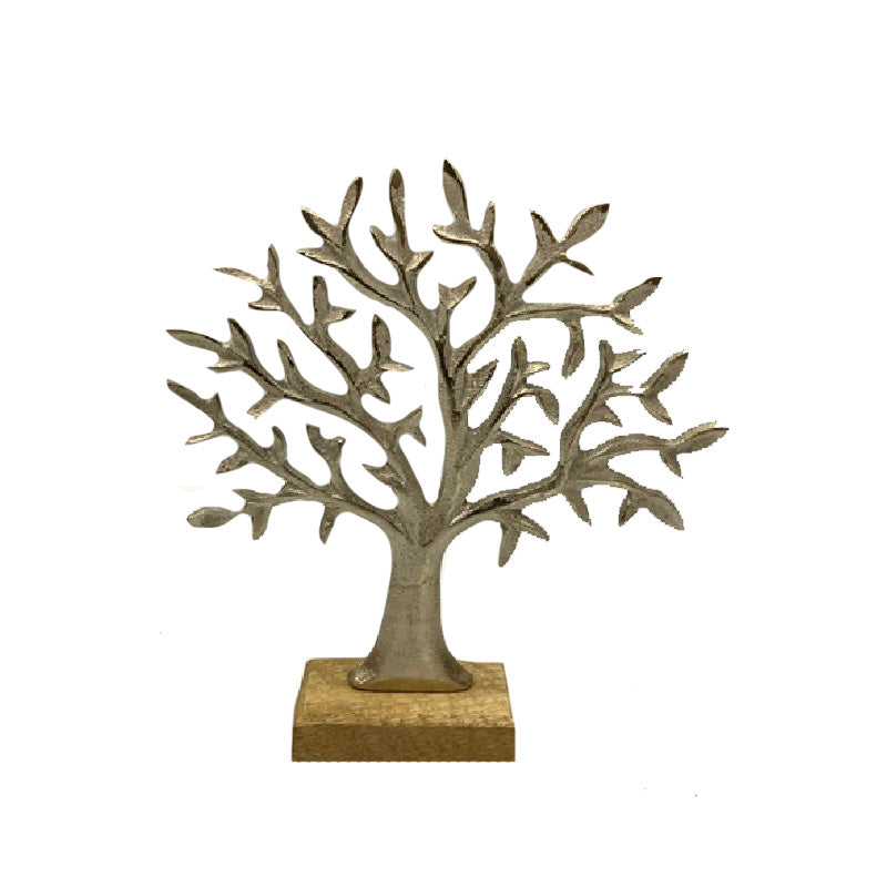 Metal Tree Figurine