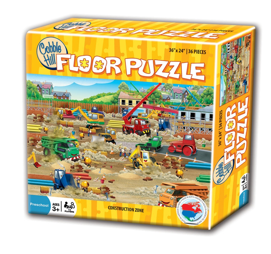 Cobble Hill Floor Puzzle: Construction Zone