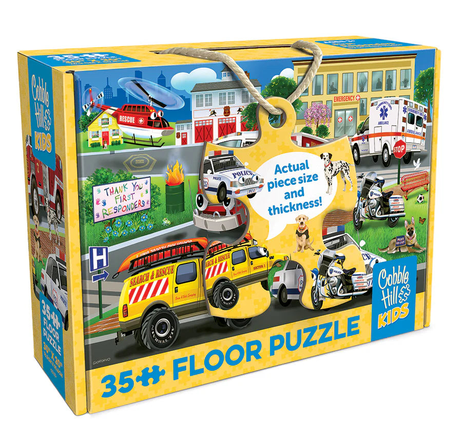 Cobble Hill Floor Puzzle: First Responders