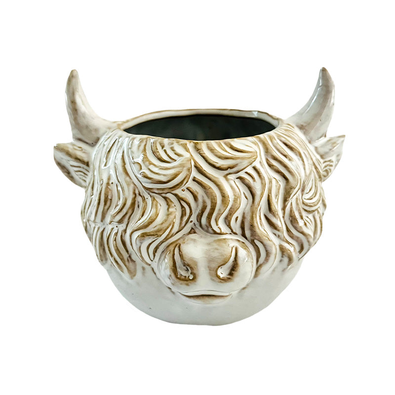 Highland Cow Planter