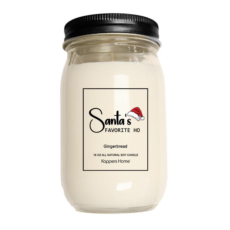 Santa's Favourite Ho-Gingerbread Soy Candle