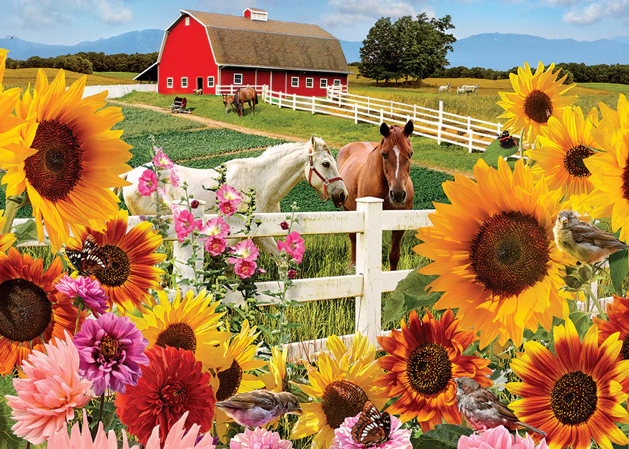Cobble Hill Puzzle: Sunshine Farm Tray Puzzle