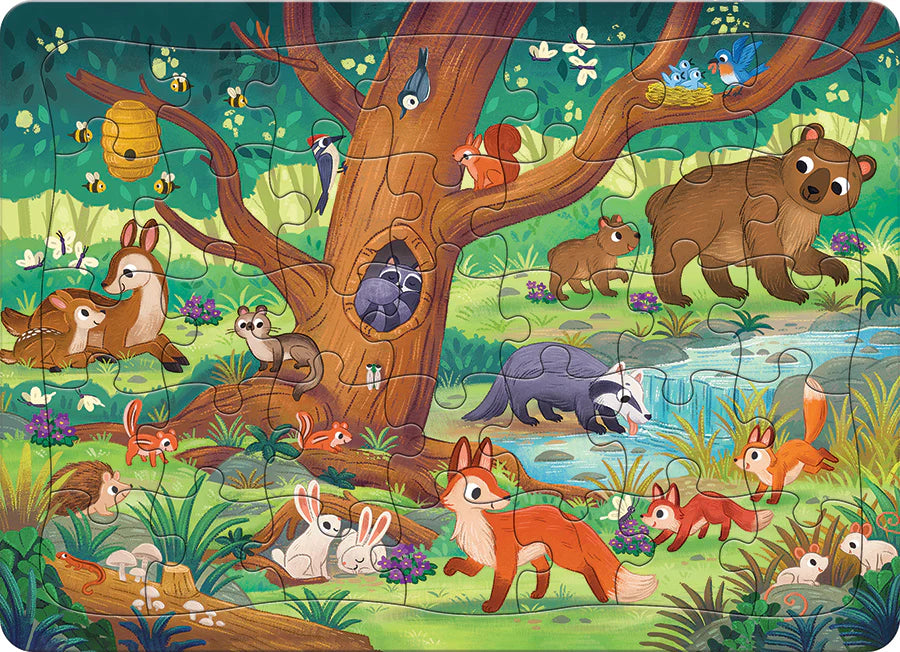 Cobble Hill Puzzle: Forest Scene Tray Puzzle