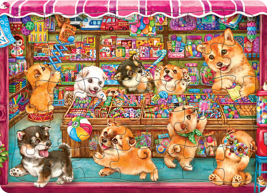 Cobble Hill Puzzle:Dog Treats Tray Puzzle