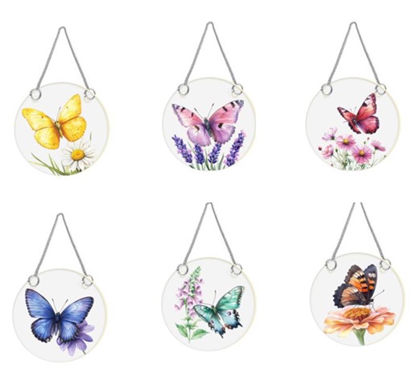 Assorted Butterfly Suncatchers